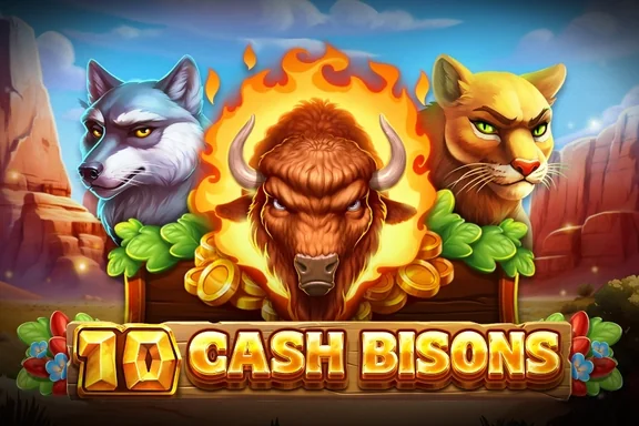 10 Cash Bisons — capa do slot