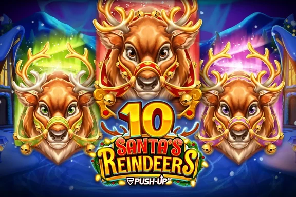 10 Santas Reindeers — capa do slot
