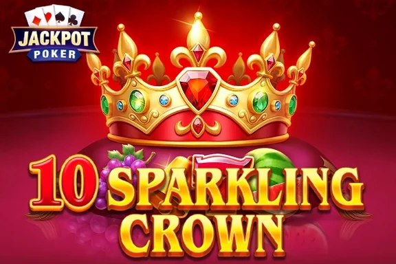 10 Sparkling Crown — capa do slot