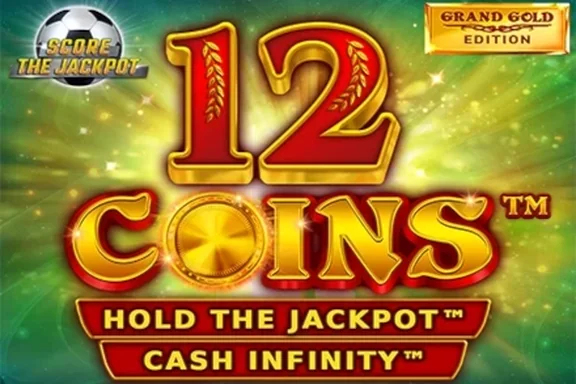 12 Coins Grand Gold Edition Score The Jackpot — capa do slot
