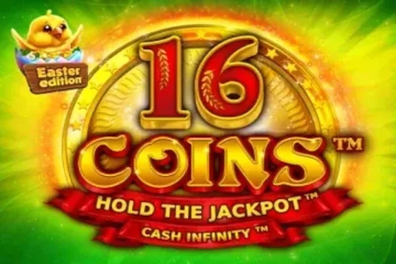 16 Coins Easter Edition — capa do slot