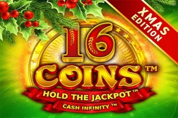 16 Coins Xmas — capa do slot