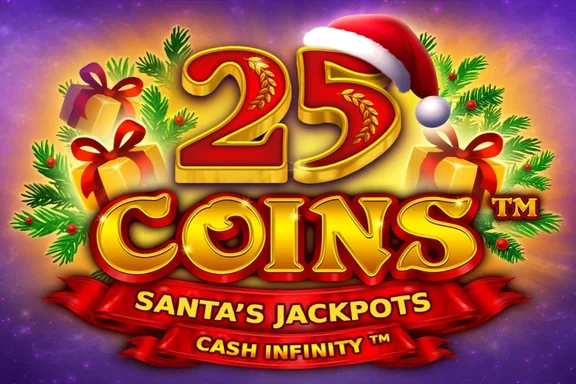25 Coins Santas Jackpots — capa do slot