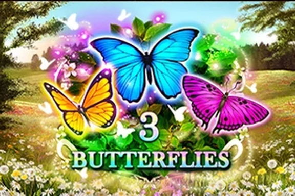 3 Butterflies — capa do slot