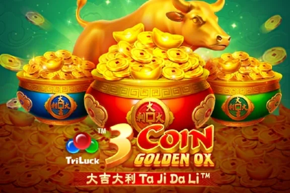 3 Coin Golden Ox — capa do slot