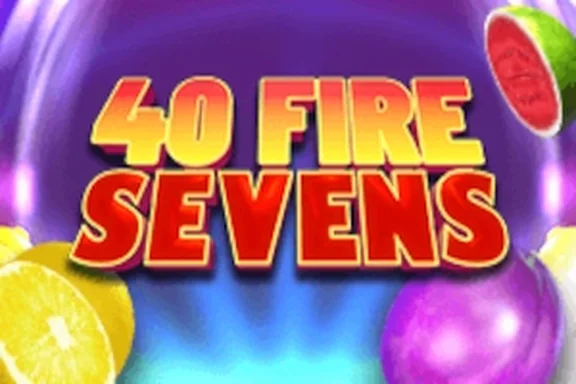 40 Fire Sevens — capa do slot
