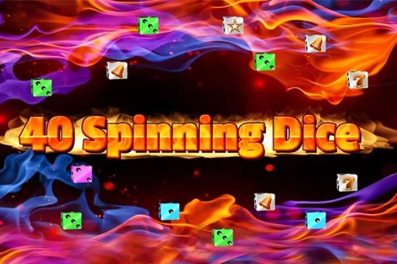 40 Spinning Dice — capa do slot