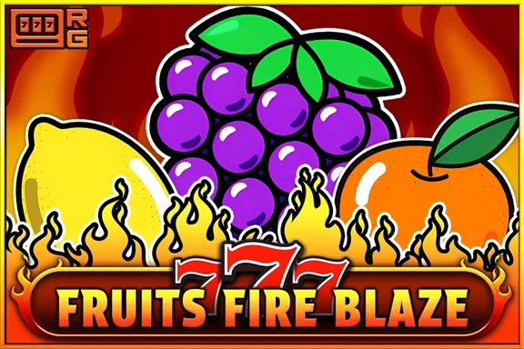 777 Fruits Fire Blaze — capa do slot
