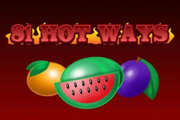 81 Hot Ways — capa do slot