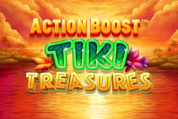 Action Boost Tiki Treasures — capa do slot