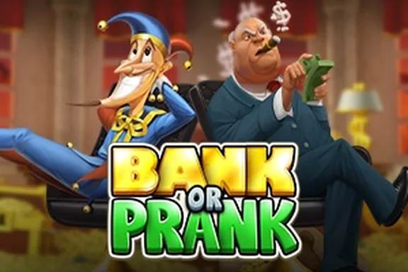 Bank Or Prank — capa do slot