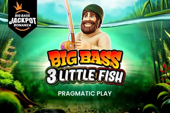 Big Bass 3 Little Fish Big Bass Jackpot Bonanza — capa do slot