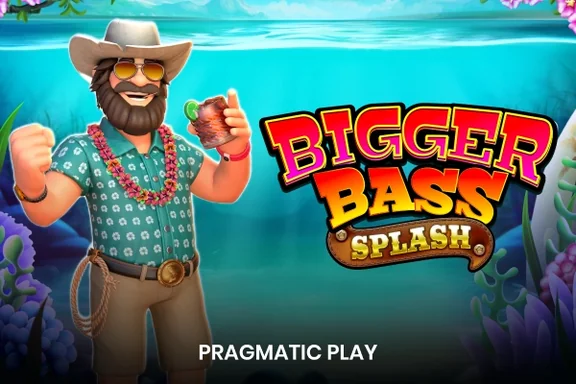 Bigger Bass Splash — capa do slot