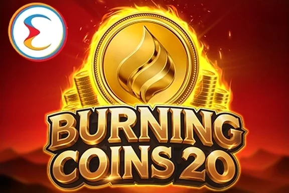 Burning Coins 20 — capa do slot
