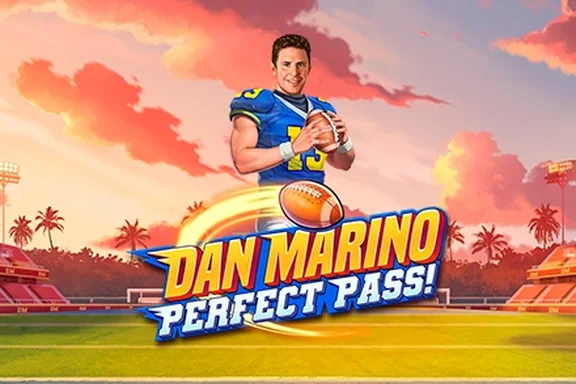 Dan Marino Perfect Pass — capa do slot