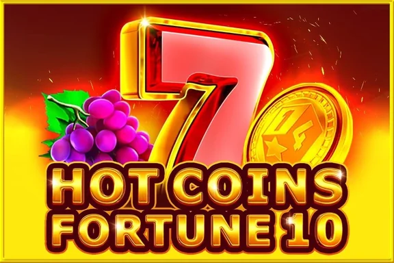 Hot Coins Fortune 10 — capa do slot